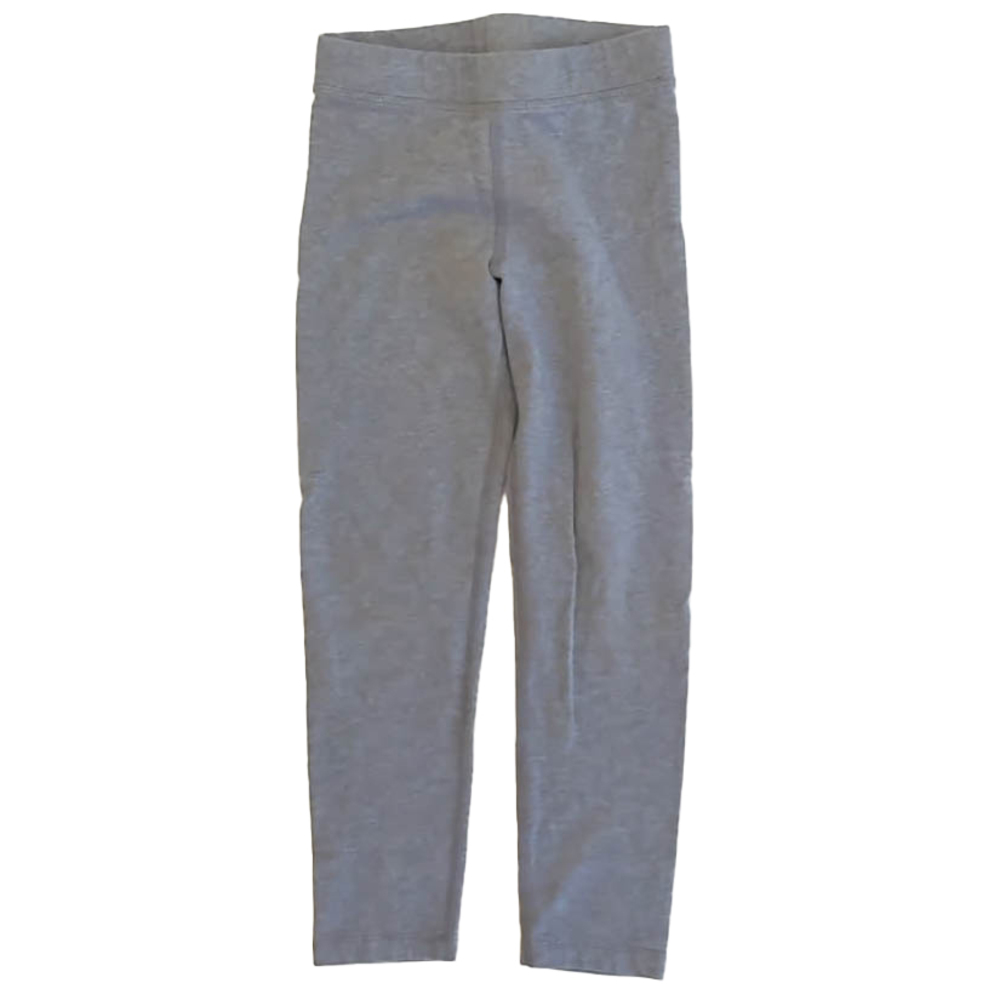 Primary.com Girls Gray Leggings size: 6 Years